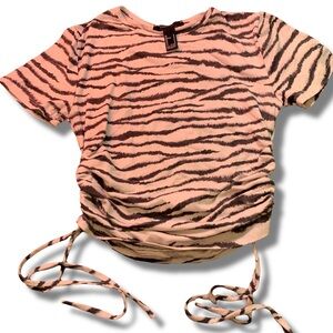 Forever 21 Zebra Print Top 🦓👚